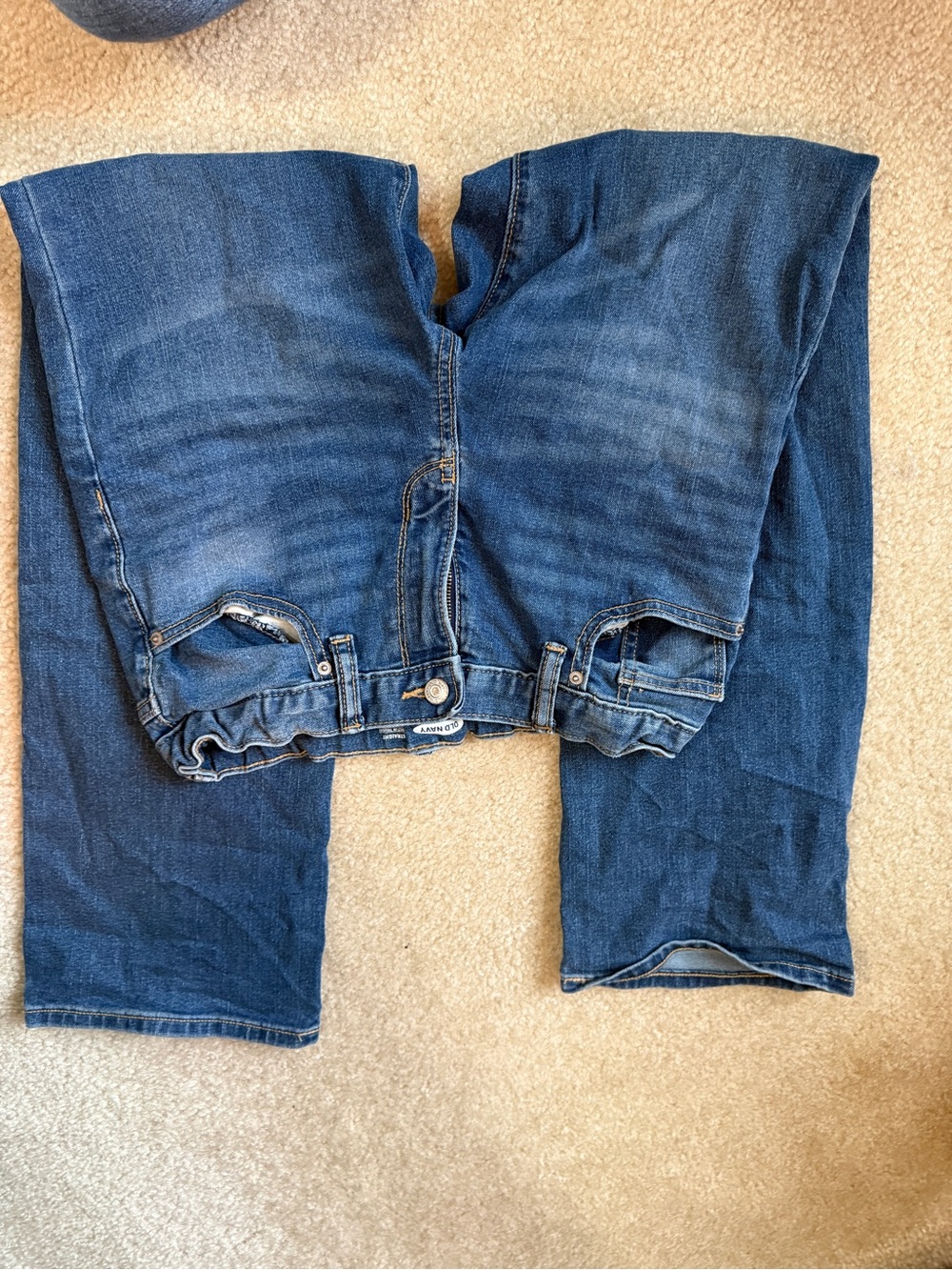 Old Navy Blue Straight Jeans